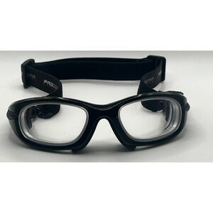 PROGEAR BLACK EG-L1031 EYEGLASSES SUNGLASSES FRAMES GOGGLES 55-19